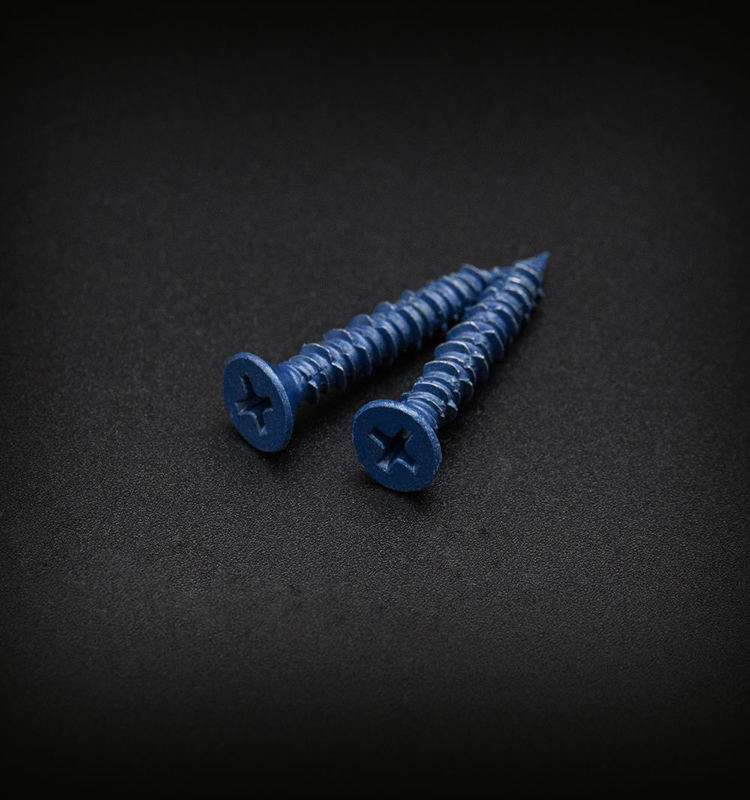 Cross -headed head Hi-Low Thread Screws (blue hot treasure)