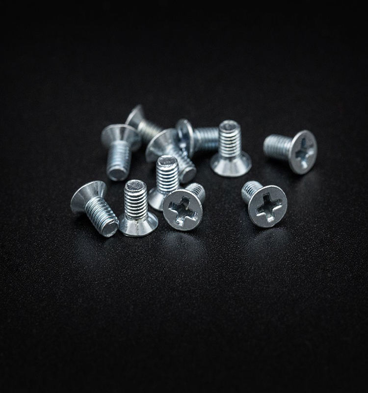 Countersunk machine screw