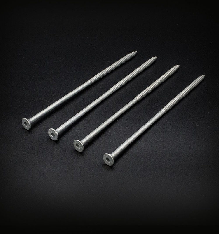 Countersunk head hexagon socket self-tapping screws (mechanical galvanized)