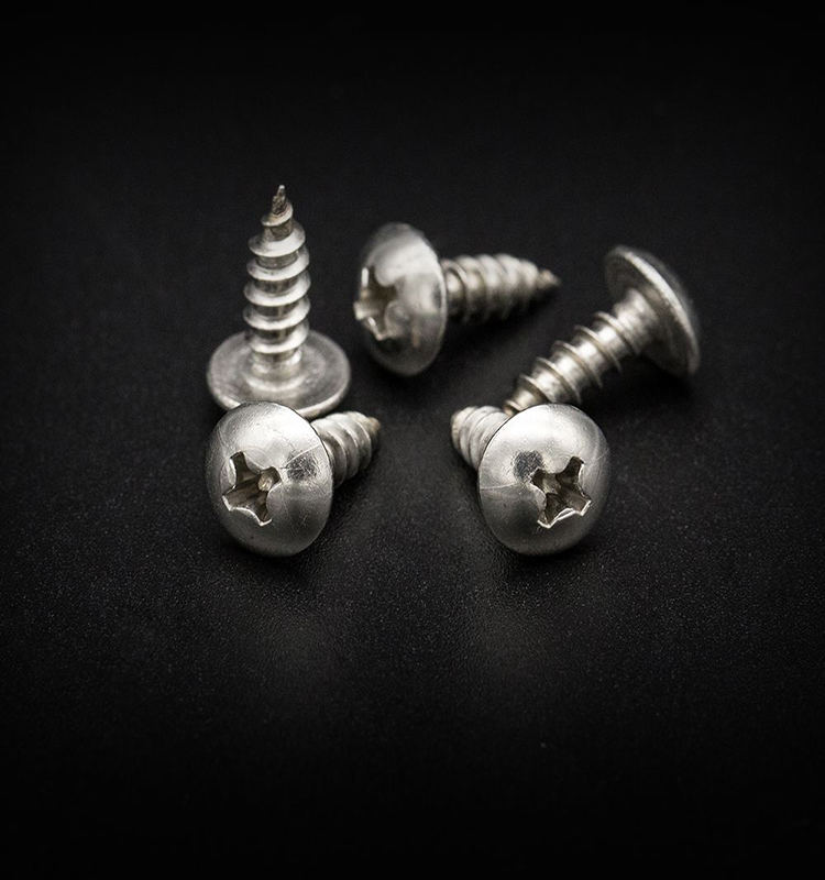 Round head self tapping screw