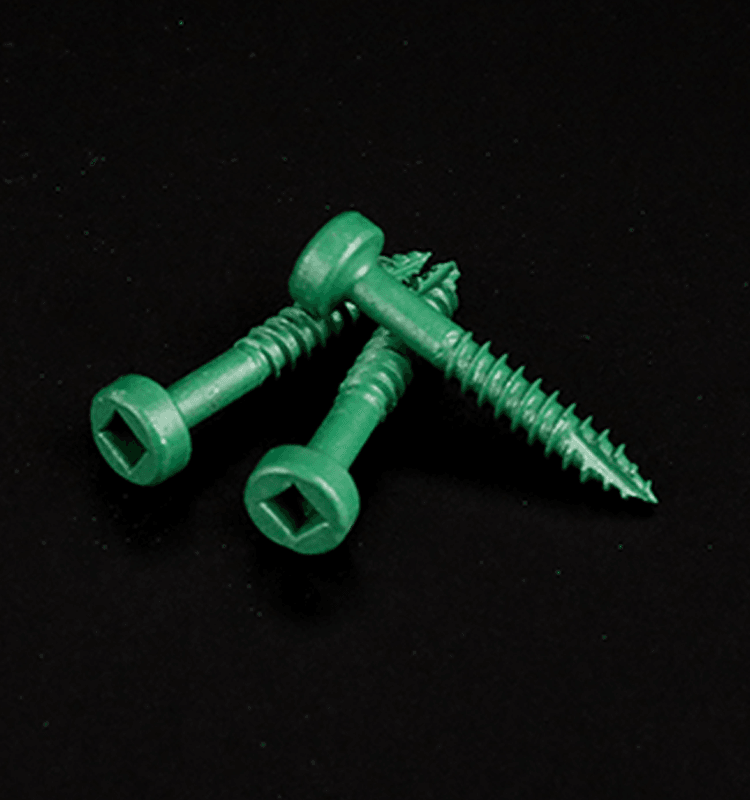 Square groove screw